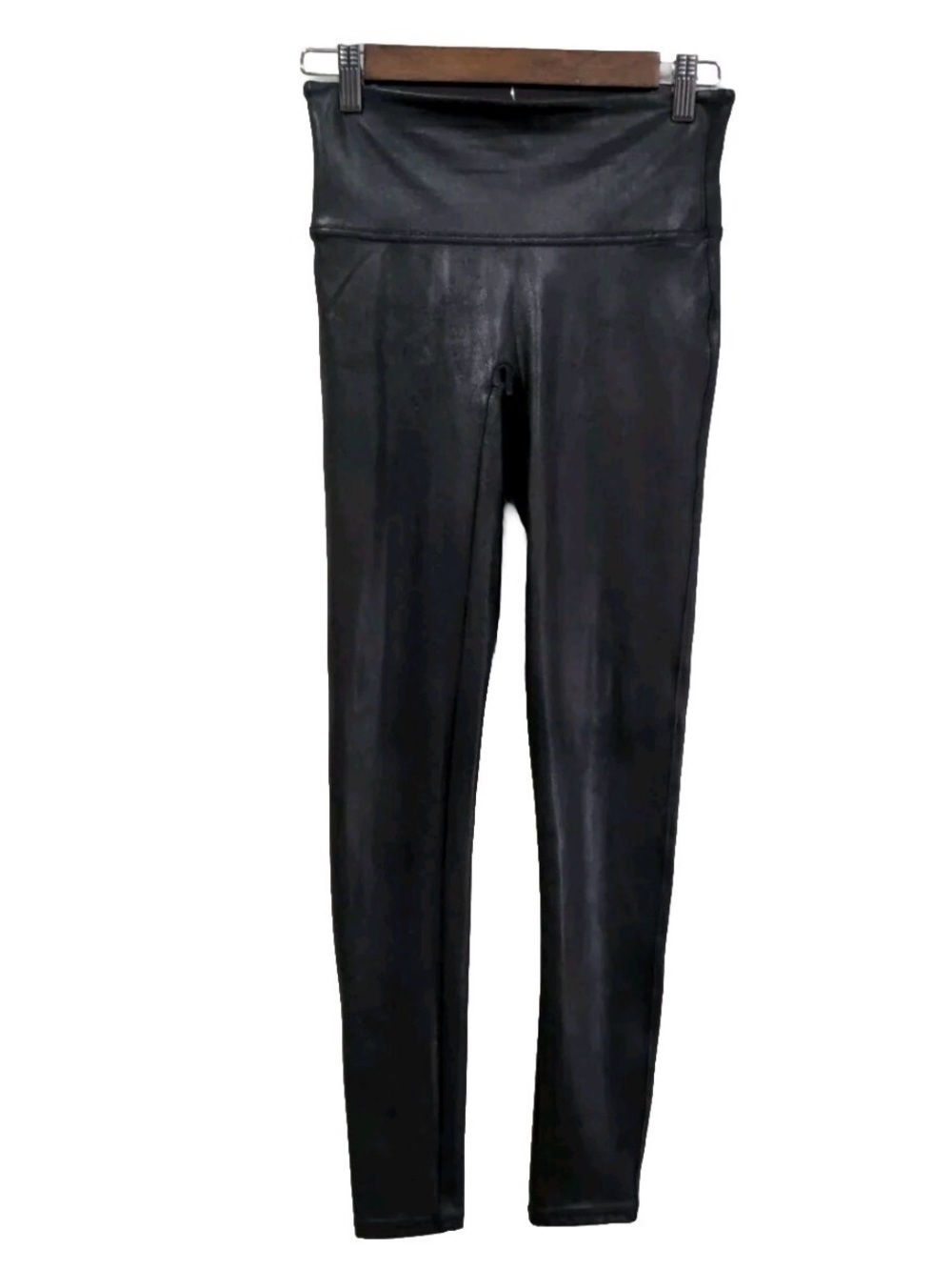Spanx Faux Leather Leggings Size: SP